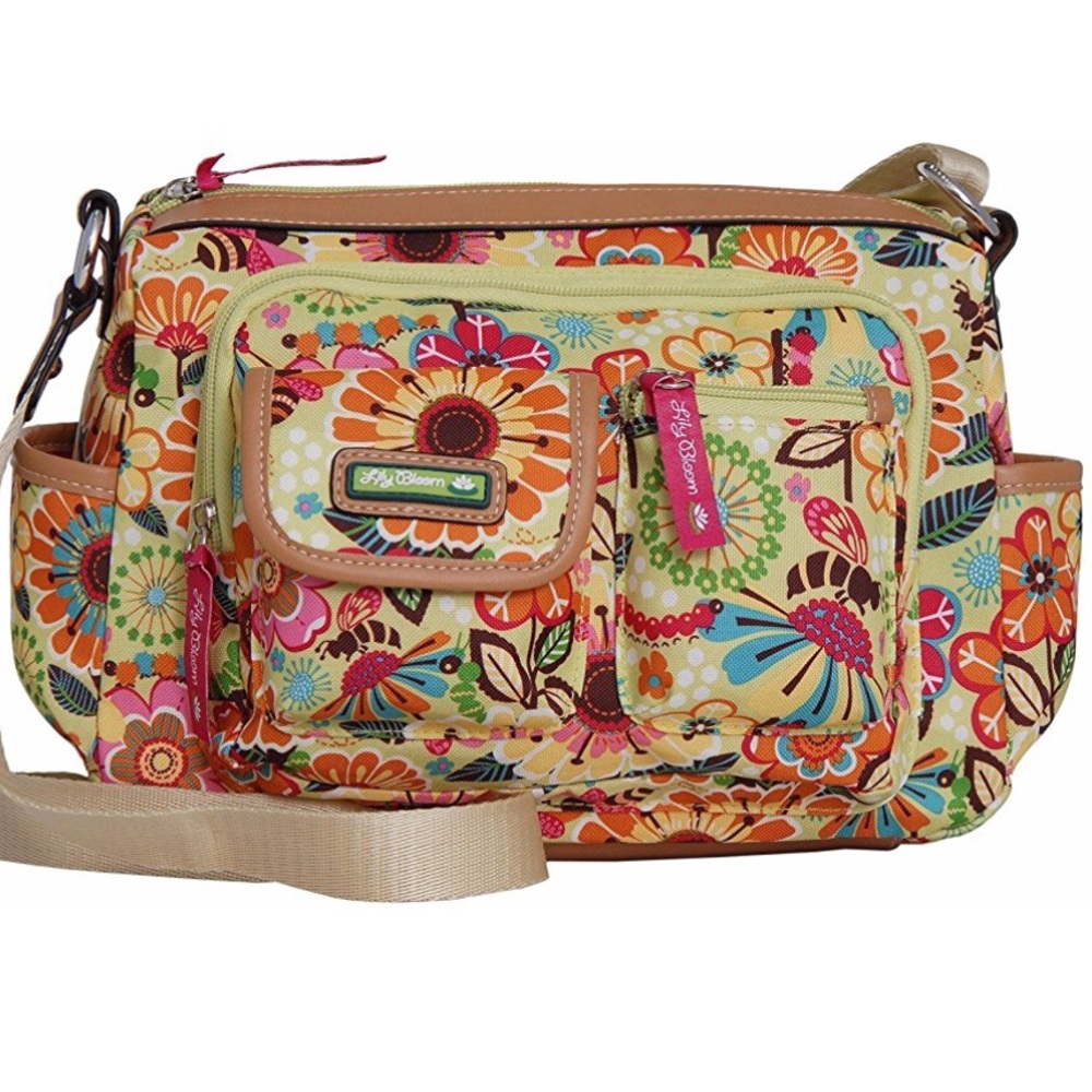 Lily Bloom medium bee satchel New!